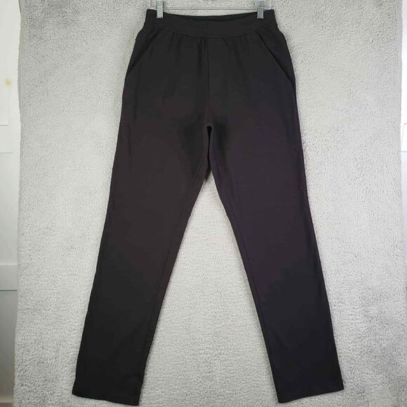 Lululemon Pants Sweatpants Mens M Black Discipline Gym Active Stretch Jersey - Picture 2 of 8